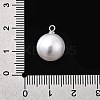ABS Plastic Imitation Pearl Pendants FIND-H052-01G-04P-3