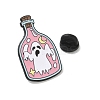 Hallowmas Ghost Enamel Lapel Pin Backs JEWB-K018-33B-EB-3