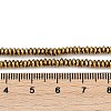 Electroplated Synthetic Non-magnetic Hematite Beads Strands G-H072-G01-01-4