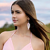 DIY Transparent Resin Wing Dangle Earring Making Kit DIY-TA0010-23-8