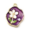 Alloy Enamel Pendants ENAM-K076-11D-G-1