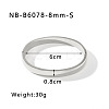 304 Stainless Steel Plain Bangles FS-WG09E60-14-1