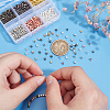 600Pcs 6 Colors Polyhedron Alloy Finding Beads FIND-AR0004-57-5