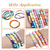 560Pcs 7 Colors Transparent Acrylic Beads TACR-LP0001-03-3