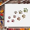Large Plastic Reusable Drawing Painting Stencils Templates DIY-WH0202-038-6