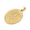 Religion Theme 304 Stainless Steel Pendants STAS-F336-06A-G-3