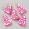 Christmas Tree Silicone Beads SIL-SZC0003-03A-1