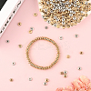 1400Pcs 3 Styles CCB Plastic Beads CCB-PA0001-12-5