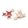 Alloy Enamel Pendants X1-ENAM-T020-38C-RS-2