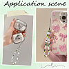 2Pcs Resin Beaded Mobile Phone Lanyard Wrist Strap HJEW-GF0001-47A-6