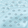 50Pcs 304 Stainless Steel Twisted Open Jump Rings STAS-LP0004-98-1