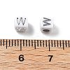 Opaque Acrylic Beads OACR-D282-06W-3