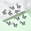 SHEGRACE Brass Pave Clear Cubic Zirconia Pendants XGRQ3Q851-628P-E-4