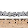 Electroplated Synthetic Non-magnetic Hematite Beads Strands G-K375-B02-03-4