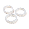 Opalite Oval Beaded Stretch Bracelet G-E010-01O-2