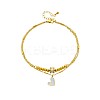 Heart Alloy Enamel Charm Anklets FS-WGF8AF5-01-3