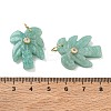 Natural Amazonite Carved Pendants GG-CBA67BD-02G-E-3
