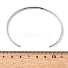 304 Stainless Steel Cuff Bangles LS-BJEW-D388-01B-P-5