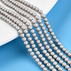 Baking Paint Pearlized Glass Pearl Bead Strands HY-N002-3mm-B05-1