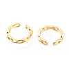 925 Sterling Silver Cuff Earrings EJEW-H124-05G-2