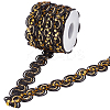 15 Yards Sparkle Polyester Lace Ribbon OCOR-WH0003-033B-1