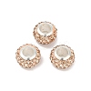 Alloy Rhinestone Clay Pave Beads ALRI-D300-03S-03-1