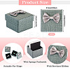 Square Cardboard Paper Ring Gift Storage Boxes CON-TAC0001-17C-4