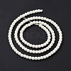 Luminous Glass Bead Strands GLAA-H018-01B-4
