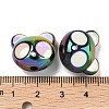 UV Plating Iridescent Acrylic Beads MACR-D032-14B-3