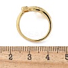 Brass Micro Pave Cubic Zirconia Finger Rings RJEW-C120-30C-G-5