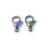 304 Stainless Steel Lobster Claw Clasps STAS-T065-15mm-34RC-1