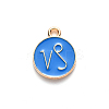 Alloy Enamel Pendants ENAM-S124-01B-02E-2