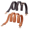 2Pcs 2 Colors PU Imitation Leather Adjustable Bag Straps DIY-WR0003-13B-1