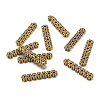 Tibetan Style Beads Spacers TIBEB-S034-AG-LF-1