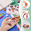 60Pcs Food Grade Eco-Friendly Silicone Beads SIL-TA0002-87-5
