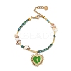 304 Stainless Steel Seed Bead Bracelets for Women BJEW-U012-02G-3