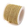 Brass Curb Chains KK-P304-02A-KCG-3