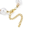 Rack Plating Brass Beaded Bracelets BJEW-P341-07A-G-3