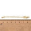 Rack Plating Brass Ends with Chain and Clasps KK-F873-01G-01-3