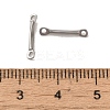 Non-Tarnish 304 Stainless Steel Connector Charms X-STAS-Q323-10P-3