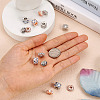 14Pcs 7 Style Zinc Alloy Rhinestone Beads ALRI-PJ0001-01-4