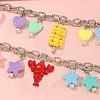 24Pcs 12 Styles Opaque Resin Imitation Food Pendants CRES-CJ0001-61-6