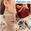 32Pcs 16 Style Alloy Pendant Locking Stitch Markers HJEW-CJ00044-7