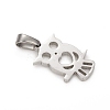 Tarnish Resistant 304 Stainless Steel Pendants LS-STAS-I136-07P-2