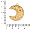 304 Stainless Steel Pendant Rhinestone Settings STAS-P417-03G-3