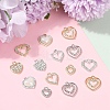 24Pcs 12 Styles Alloy Charms FIND-YW0006-77-5