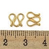 Ion Plating(IP) 304 Stainless Steel S-Hook Clasps STAS-U007-19A-G-3