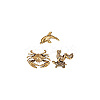3Pcs 3 Styles Antique Bronze Brass Display Decoraions DJEW-NB0001-44-7