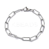 Tarnish Resistant 304 Stainless Steel Paperclip Chains STAS-I146-01P-2