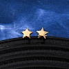 304 Stainless Steel Stud Earrings EJEW-Z134-04G-1